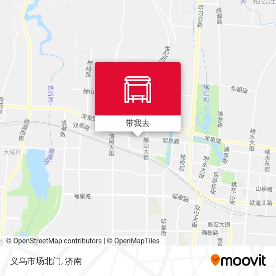 义乌市场北门地图