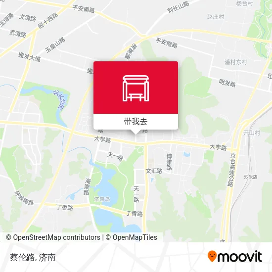 蔡伦路地图