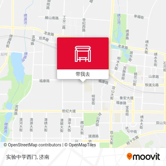 实验中学西门地图