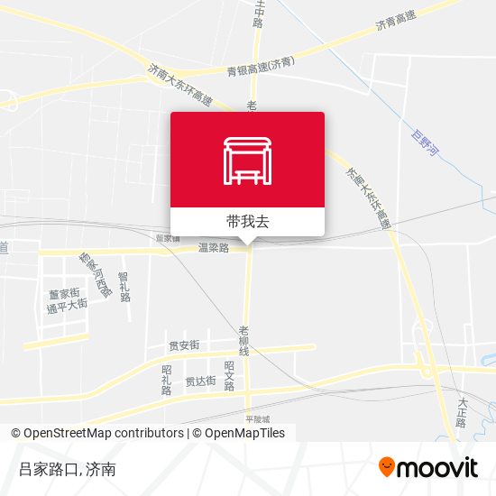 吕家路口地图
