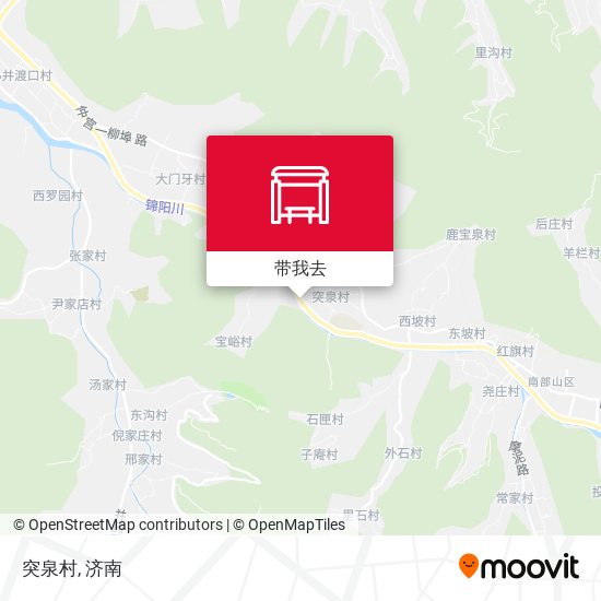 突泉村地图