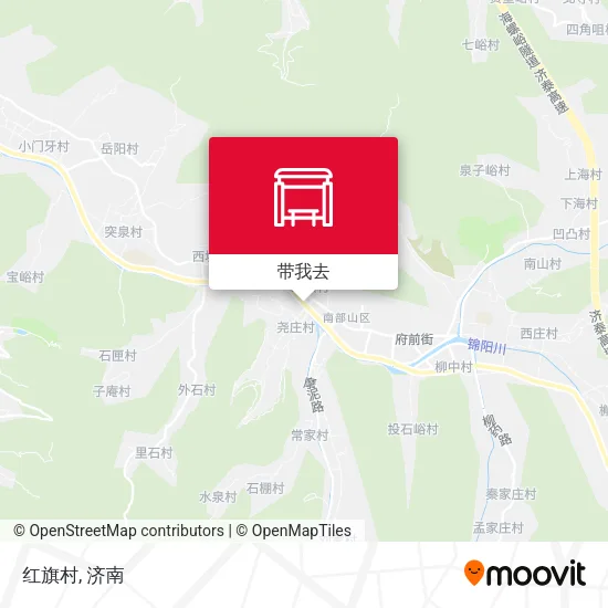 红旗村地图