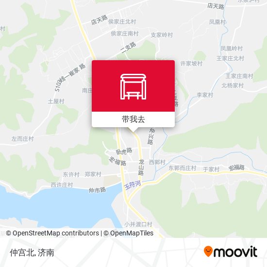 仲宫北地图