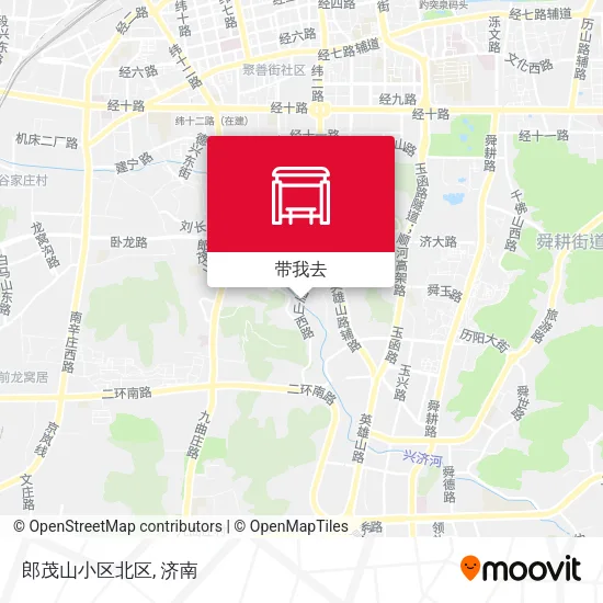 郎茂山小区北区地图