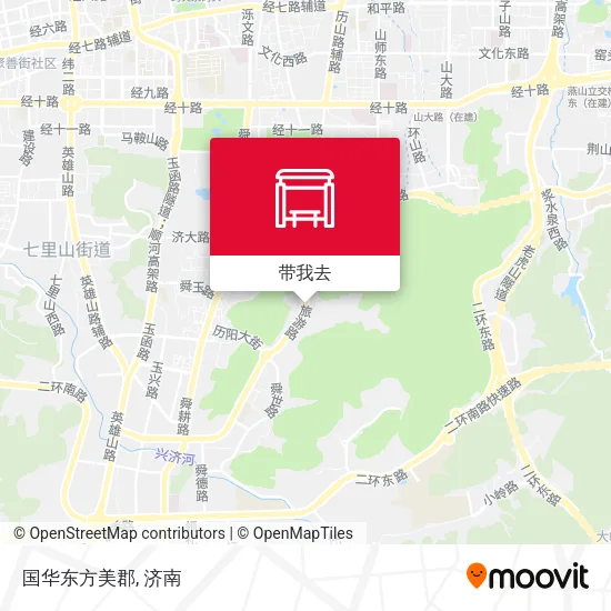 国华东方美郡地图