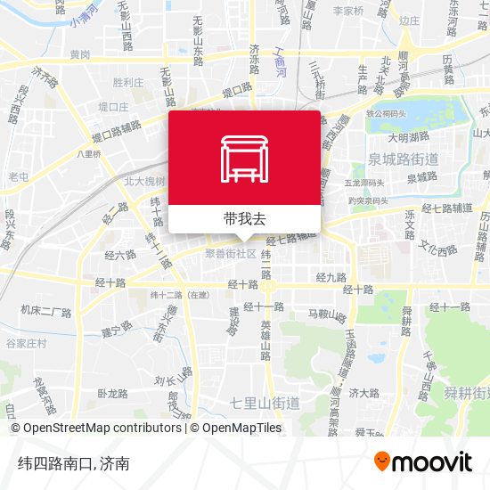纬四路南口地图