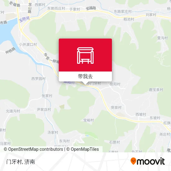 门牙村地图