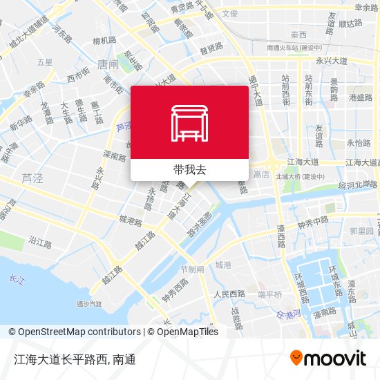 江海大道长平路西地图