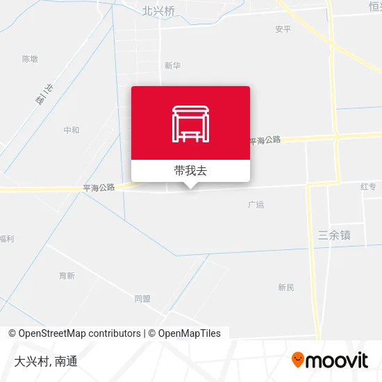 大兴村地图