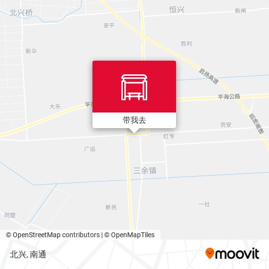 北兴地图