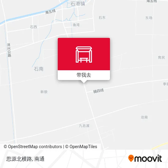 思源北横路地图