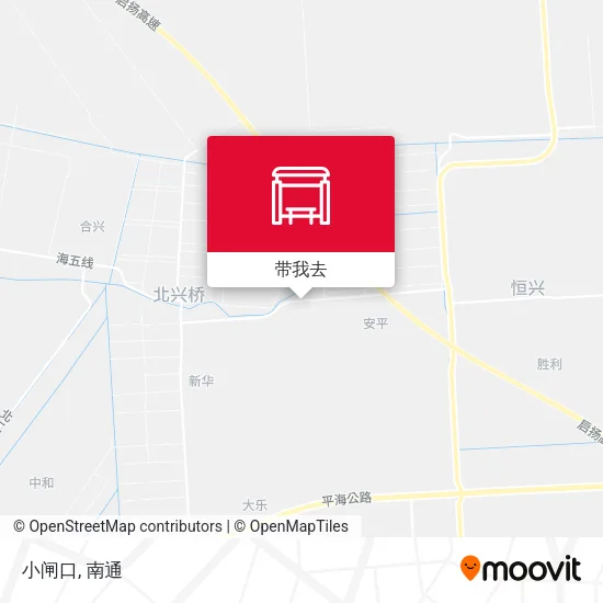 小闸口地图
