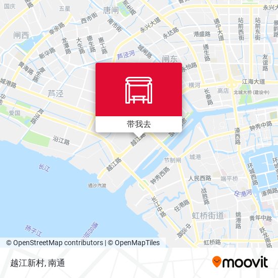 越江新村地图