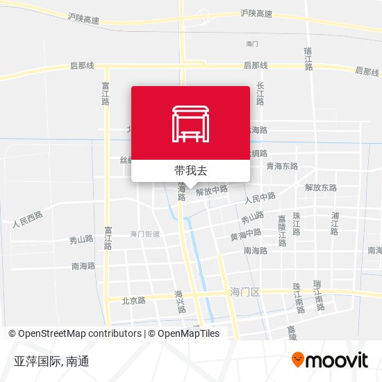 亚萍国际地图