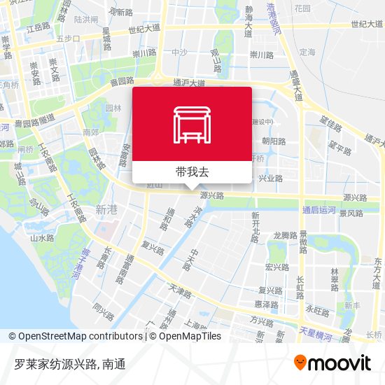 罗莱家纺源兴路地图