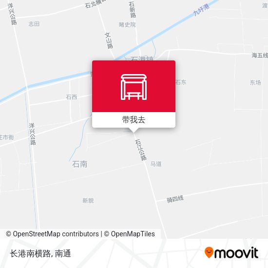 长港南横路地图