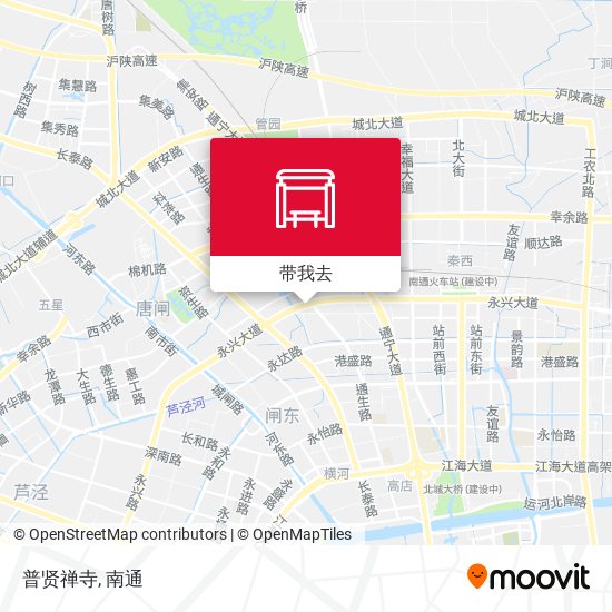普贤禅寺地图