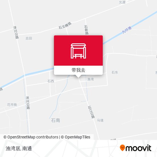 渔湾居地图