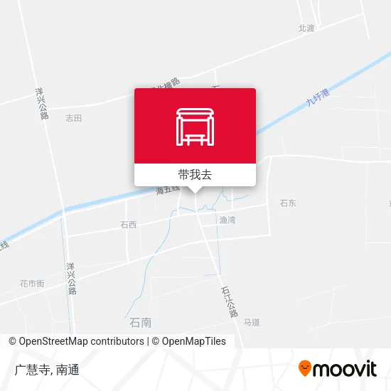 广慧寺地图