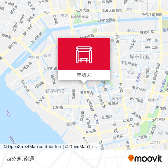 西公园地图