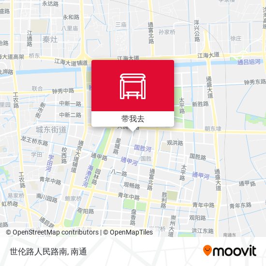 世伦路人民路南地图
