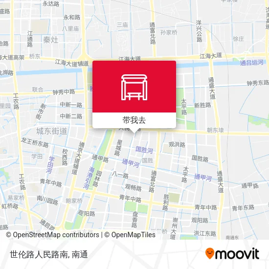 世伦路人民路南地图