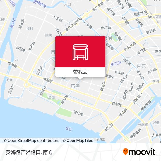 黄海路芦泾路口地图