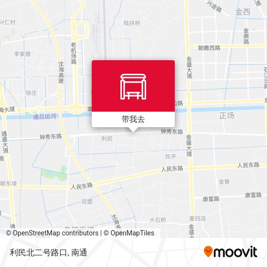 利民北二号路口地图