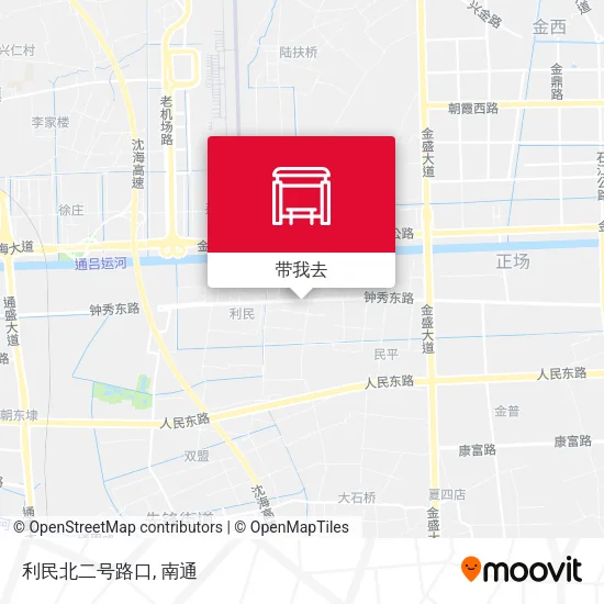 利民北二号路口地图