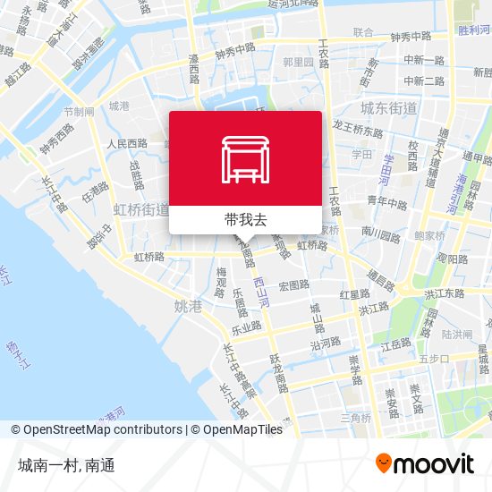 城南一村地图