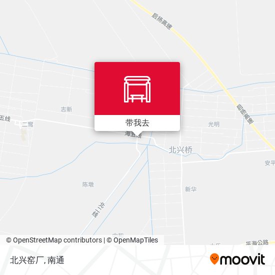北兴窑厂地图