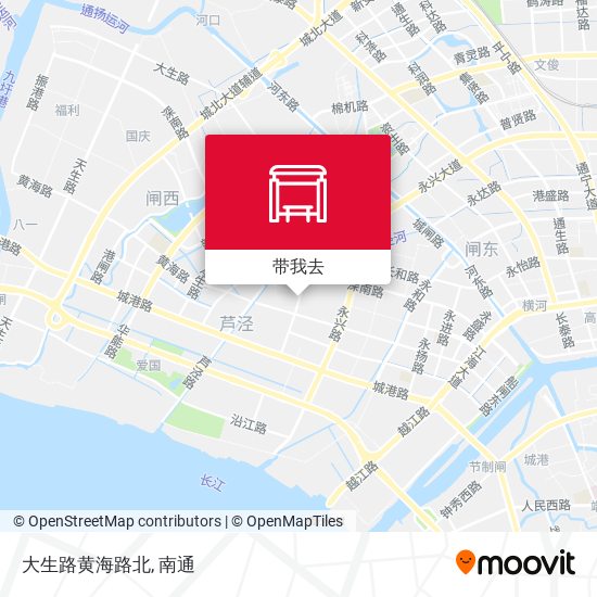 大生路黄海路北地图