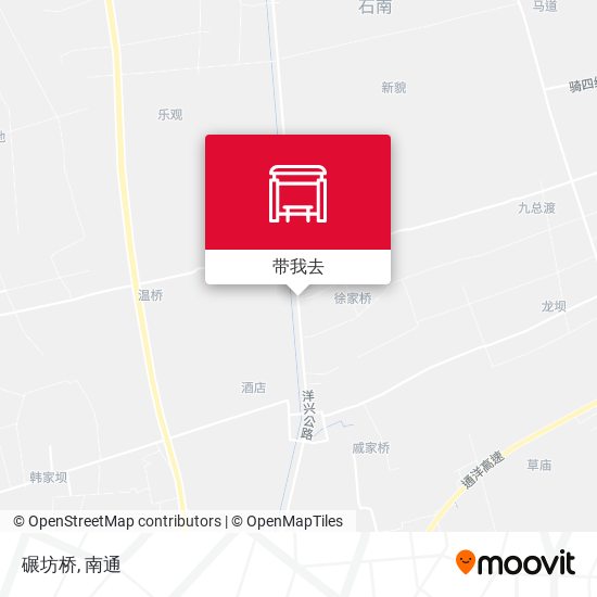 碾坊桥地图