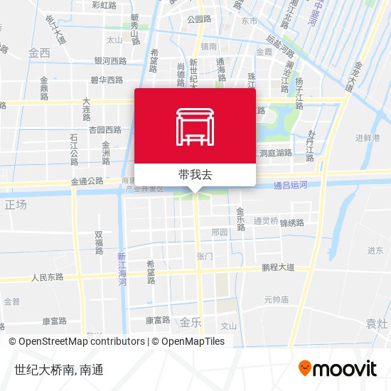 世纪大桥南地图