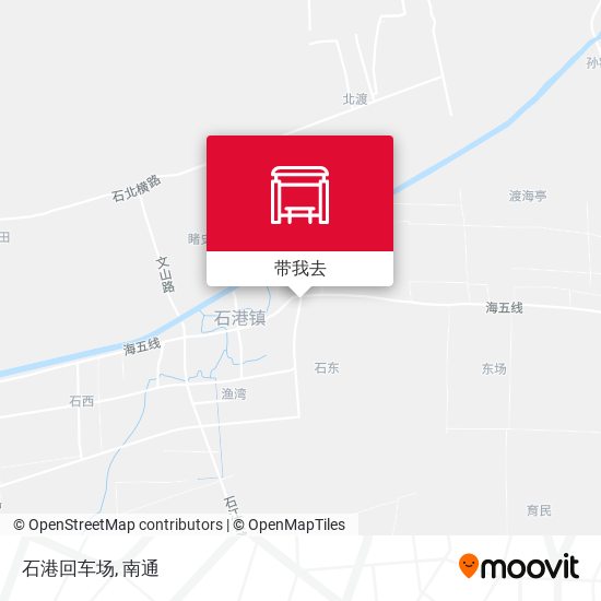 石港回车场地图