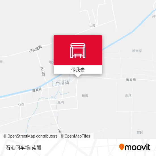 石港回车场地图