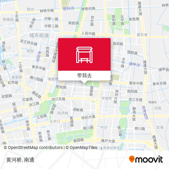 黄河桥地图