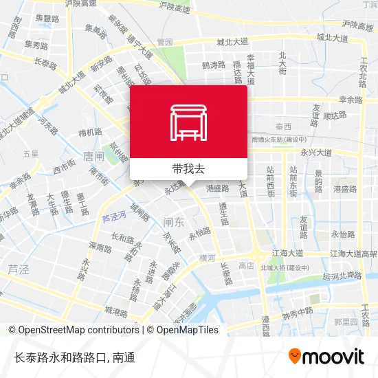 长泰路永和路路口地图