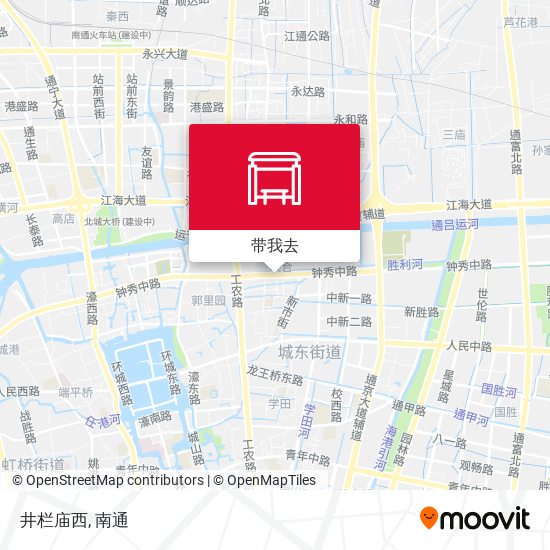 井栏庙西地图