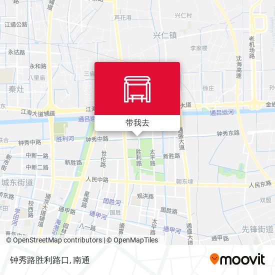 钟秀路胜利路口地图