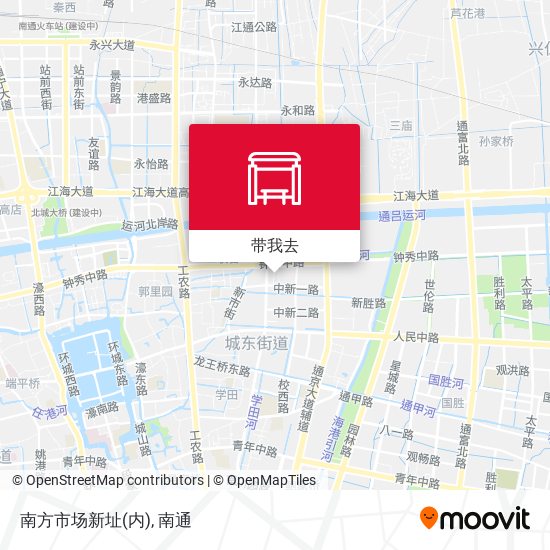 南方市场新址(内)地图