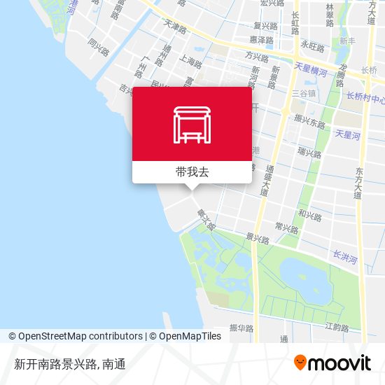 新开南路景兴路地图