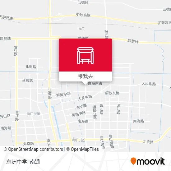 东洲中学地图
