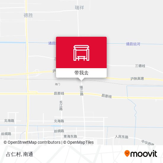 占仁村地图