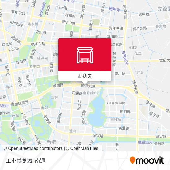 工业博览城地图