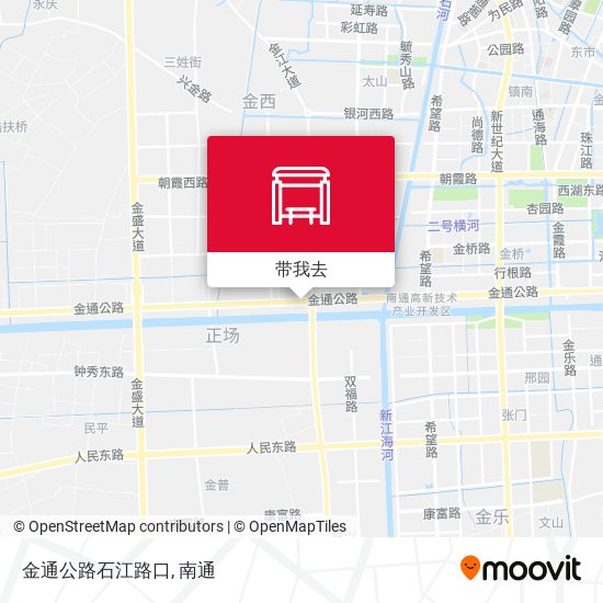 金通公路石江路口地图