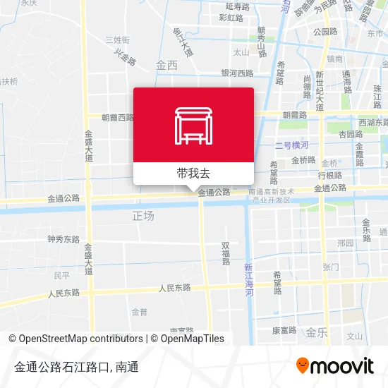 金通公路石江路口地图