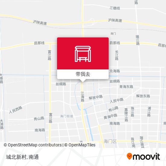 城北新村地图