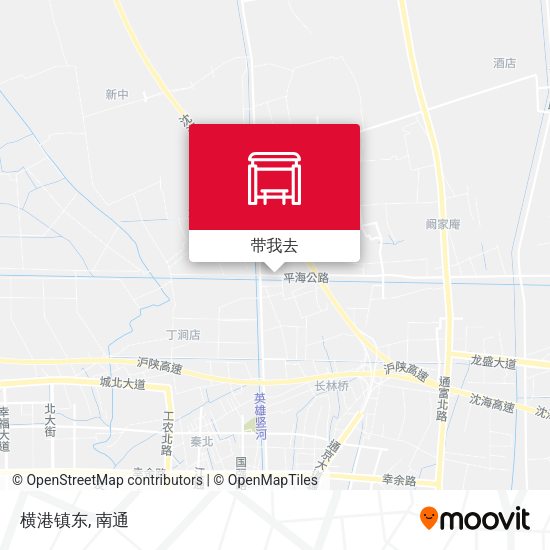 横港镇东地图