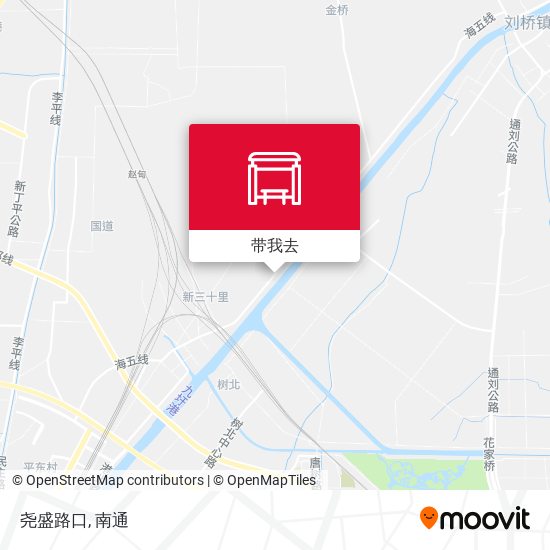 尧盛路口地图